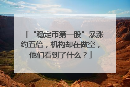 “稳定币第一股”暴涨约五倍，机构却在做空，他们看到了什么？