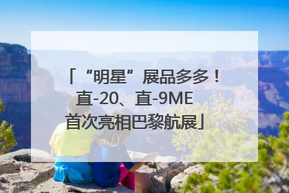 “明星”展品多多！直-20、直-9ME首次亮相巴黎航展
