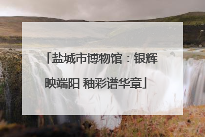 盐城市博物馆：银辉映端阳 釉彩谱华章