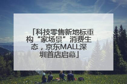 科技零售新地标重构“家场景”消费生态，京东MALL深圳首店启幕