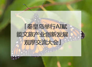 秦皇岛举行AI赋能文旅产业创新发展观摩交流大会