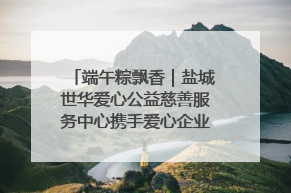 端午粽飘香｜盐城世华爱心公益慈善服务中心携手爱心企业发起情暖“城市守护者”慰问活动