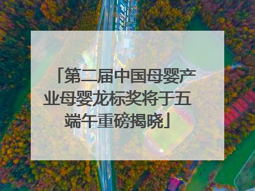 第二届中国母婴产业母婴龙标奖将于五端午重磅揭晓