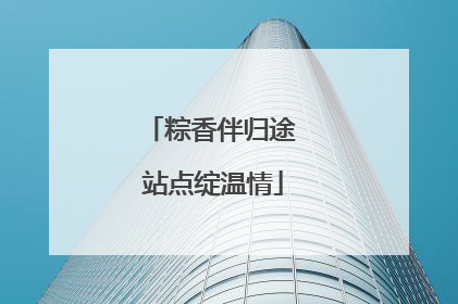 粽香伴归途 站点绽温情