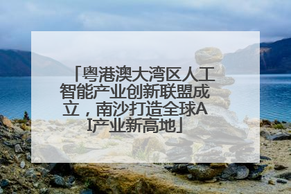 粤港澳大湾区人工智能产业创新联盟成立，南沙打造全球AI产业新高地
