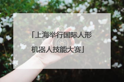 上海举行国际人形机器人技能大赛