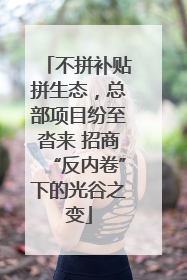 不拼补贴拼生态，总部项目纷至沓来 招商“反内卷”下的光谷之变