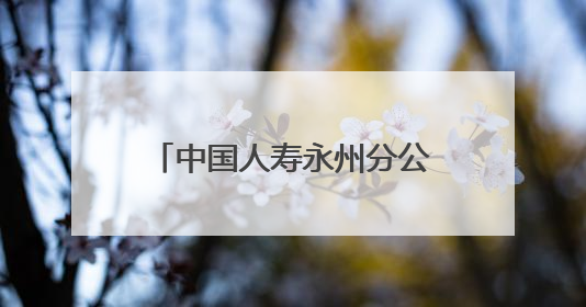 中国人寿永州分公司开展“永立潮头 别YOUNG青春”青年员工活动