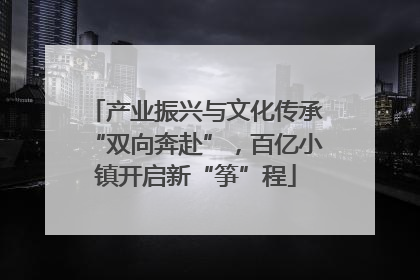 产业振兴与文化传承“双向奔赴”，百亿小镇开启新“筝”程