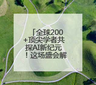 全球200+顶尖学者共探AI新纪元！这场盛会解码无限可能