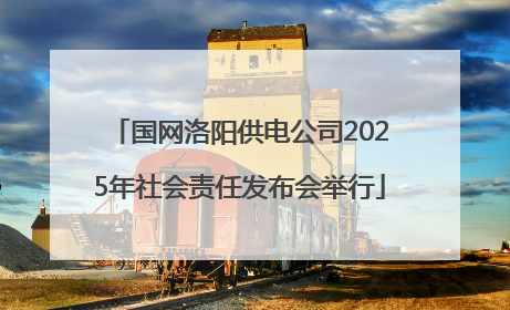 国网洛阳供电公司2025年社会责任发布会举行