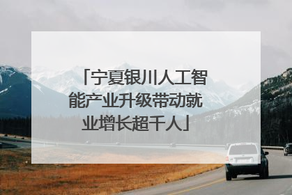 宁夏银川人工智能产业升级带动就业增长超千人