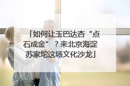 如何让玉巴达杏“点石成金”？来北京海淀苏家坨这场文化沙龙