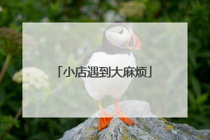 小店遇到大麻烦