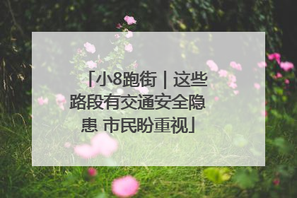 小8跑街｜这些路段有交通安全隐患 市民盼重视