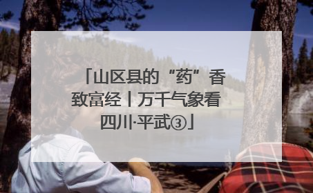 山区县的“药”香致富经丨万千气象看四川·平武③
