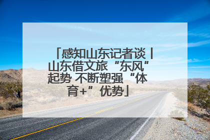 感知山东记者谈丨山东借文旅“东风”起势 不断塑强“体育+”优势