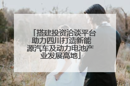 搭建投资洽谈平台 助力四川打造新能源汽车及动力电池产业发展高地