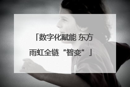 数字化赋能 东方雨虹全链“智变”