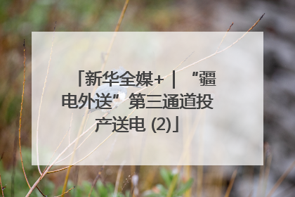 新华全媒+｜“疆电外送”第三通道投产送电 (2)