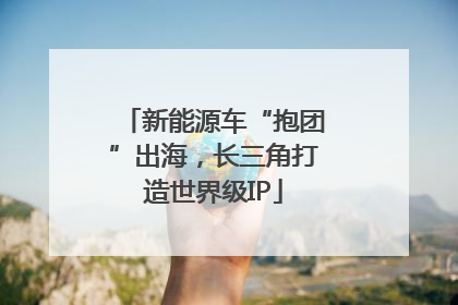新能源车“抱团”出海，长三角打造世界级IP
