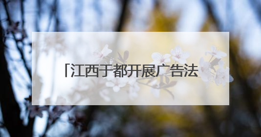 江西于都开展广告法专题普法宣传活动
