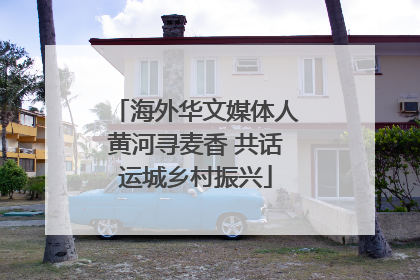 海外华文媒体人黄河寻麦香 共话运城乡村振兴