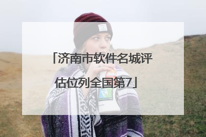 济南市软件名城评估位列全国第7