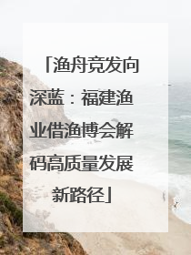 渔舟竞发向深蓝：福建渔业借渔博会解码高质量发展新路径