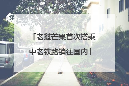 老挝芒果首次搭乘中老铁路销往国内