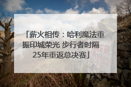 薪火相传：哈利魔法重振印城荣光 步行者时隔25年重返总决赛