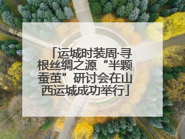 运城时装周·寻根丝绸之源“半颗蚕茧”研讨会在山西运城成功举行