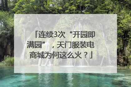连续3次“开园即满园”，天门服装电商城为何这么火？