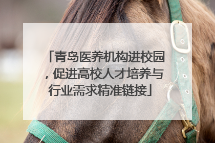 青岛医养机构进校园，促进高校人才培养与行业需求精准链接