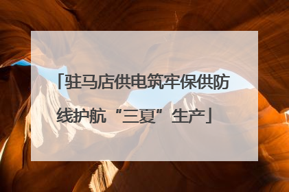 驻马店供电筑牢保供防线护航“三夏”生产