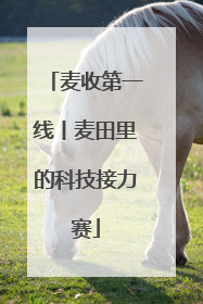 麦收第一线丨麦田里的科技接力赛