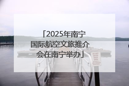 2025年南宁国际航空文旅推介会在南宁举办
