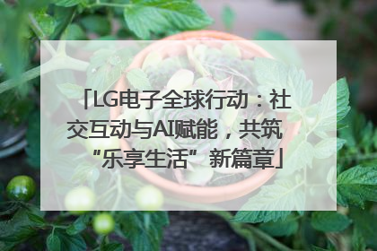 LG电子全球行动：社交互动与AI赋能，共筑“乐享生活”新篇章
